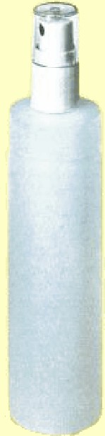 Spray bottle for debubblizer